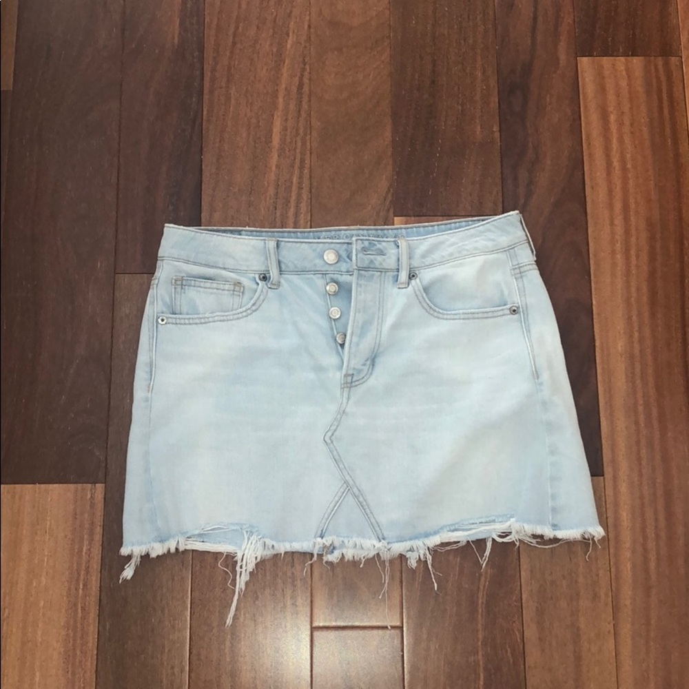 jean skirt